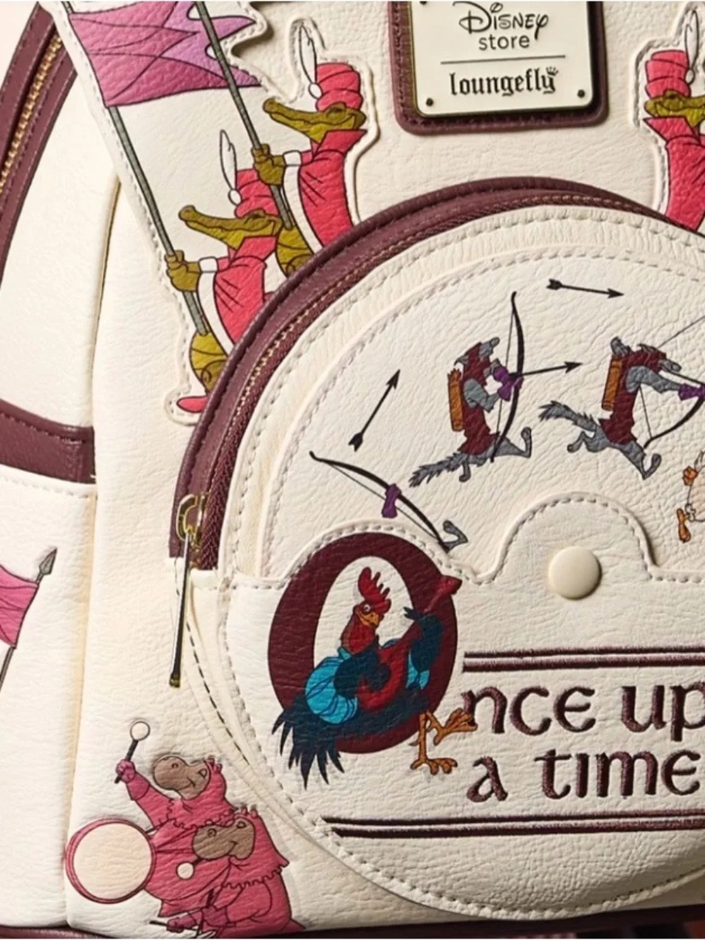 Loungefly Disney Store 'Once Upon a Time' Robin Hood Mini Backpack